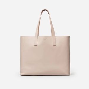 Everlane Day Market Bag Pink Blush Tote Leather